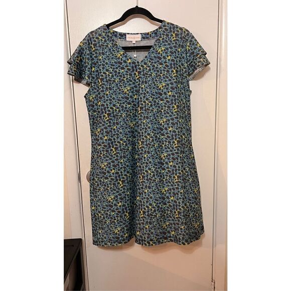 CHELSEA GUNN SPF CAP SLEEVE DRESS SIZE LARGE NEW WITH TAGS - Picture 3 of 10